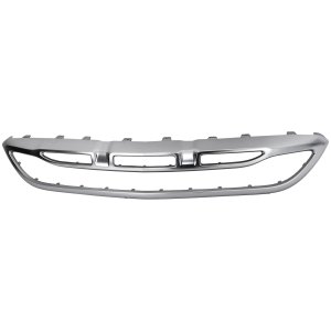 Front Bumper Molding for Mercedes-Benz GLA250 2018-2020, Center Position, Without AMG Styling Package, Replacement