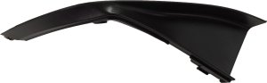 Front Bumper Molding for Mercedes-Benz CLA-Class 2017-2019, Right (Passenger) Side, Textured Black, Fits CLA250 with AMG Styling Package, Replacement