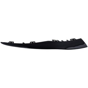 Front Bumper Molding for Mercedes-Benz C300 2019-2023, Left (Driver), Outer, with AMG and Night Package, for Coupe 2019-2023, Convertible/Sedan 2019-2021, Replacement