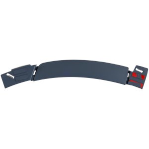 Front Bumper Molding Outer Cover for Mercedes A220/A35 AMG Sedan 2019-2022, Right (Passenger) Side, Primed (Ready to Paint), with AMG Body Styling, Replacement