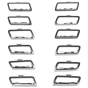 Grille Insert for Mercedes Benz GLA250 2018-2020, Chrome Finish, Set of 12, Replacement