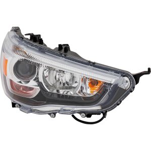 Headlight Assembly for Mitsubishi Outlander Sport/RVR 2011-2019, Right (Passenger), HID/Xenon, with HID Kit, Replacement