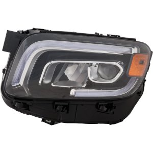 LED Headlight Assembly for Mercedes-Benz GLB250/GLB35 AMG 2020-2023, Left (Driver), Without Adaptive Frontlighting System, Replacement