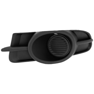 Fog Light Cover for Mitsubishi Galant 2009-2012, Textured Black, Left (Driver) Side, Replacement