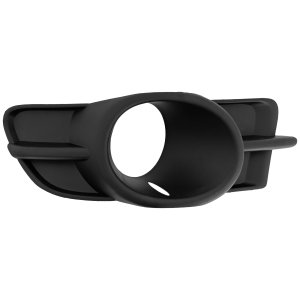 Front Fog Light Molding for Mitsubishi Galant 2009-2012, Left (Driver) Side, Textured Black, Replacement