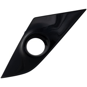 Front Fog Light Cover for Mazda CX-3 2019-2022, Right (Passenger) Side, Black, Replacement