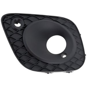Fog Light Molding for GLB250 2020-2023, Left (Driver) Side Grille, Textured Black, with Parking Aid Sensor Holes, without AMG Package, Replacement