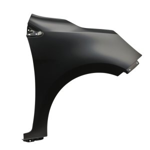 Front Fender for Mitsubishi Mirage/Mirage G4 2021-2024, Right (Passenger), Black, Steel, without Side Repeater Light Holes, (Mirage G4, SE Model, Replacement)