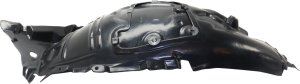 Front Splash Shield for Mercedes-Benz C-Class 2015-2021, Front Section, Left (Driver), Excludes C63 AMG Model, Sedan, Polypropylene, Injection Form, Replacement