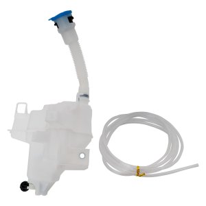 Washer Reservoir Assembly for Mazda 3 Hatchback, 2019-2022, Includes Cap, Inlet, Bracket, Pump, Sensor, Japan Built Standard, Replacement