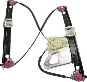 Power Front Window Regulator for Mercedes-Benz S-Class 2003-2006, Right (Passenger) Side, Without Motor, Replacement
