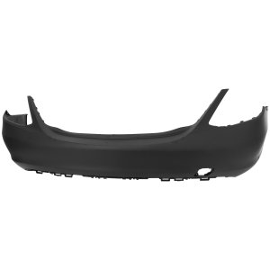 Rear Bumper Cover for Mercedes-Benz C300 2019-2021, Primed (Ready to Paint), Without AMG Styling Package, With Active Park Assist Sensor Holes, Sedan, Replacement