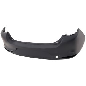 Rear Bumper Cover for Mazda 3 Sedan, 2019-2023, Primed (Ready to Paint), Designed for Japan Built Vehicle, Replacement