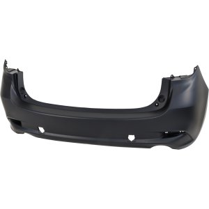 Rear Bumper Cover for MAZDA 3 Hatchback, 2017-2018, Primed (Ready to Paint), Suitable for Mexico Built Vehicle, Replacement