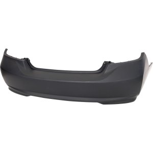Rear Bumper Cover for Mitsubishi Mirage G4 (2017-2020), Primed (Ready to Paint), Replacement