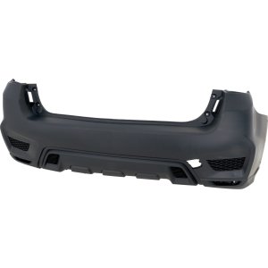 Rear Bumper Cover for Mitsubishi Outlander Sport/RVR 2020-2022, Primed (Ready to Paint), w/ Flare Hole, Replacement