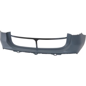 Rear Bumper Cover for Mercedes-Benz GLA250 2021-2023, Upper, Primed (Ready to Paint), without AMG Body Styling, with Active Park Assist, Replacement