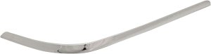 Rear Bumper Molding for Mercedes-Benz GL-Class 2010-2012, Right (Passenger) Side, Chrome, Replacement