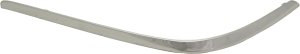 Chrome Rear Bumper Molding for Mercedes GL-Class 2010-2012, Left (Driver) Side, Replacement