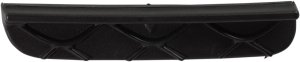 Rear Bumper Tow Hook Cover for Mercedes-Benz GLA250 2015-2017, Upper Position, Textured Black, with AMG Styling Package, Replacement