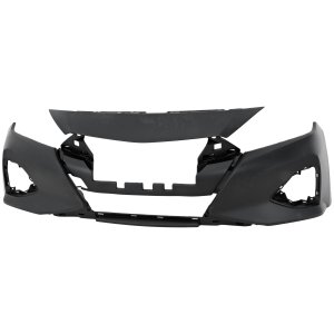 Front Bumper Cover for Nissan Maxima 2019-2023, Primed (Ready to Paint), Fits S 2019-2020/SV Model, Replacement