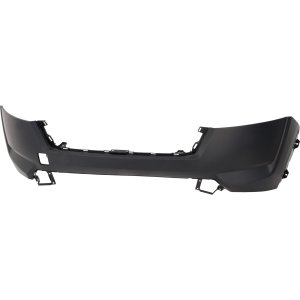 Front Upper Bumper Cover for Nissan Pathfinder 2022-2024, S/SV Models, Primed (Ready to Paint), without Park Distance Control Sensor Holes, Replacement