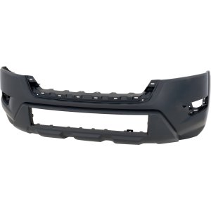 Front Bumper Cover for Nissan Armada 2021-2022, Primed (Ready to Paint), Replacement