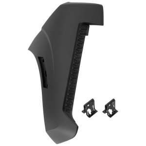 Front Bumper End Right (Passenger) for Nissan Frontier 22-22, Primed (Ready to Paint), S/SV Models, Crew/Extended Cab, Replacement