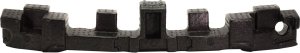 Front Bumper Absorber for Nissan Rogue 2015-2016, Impact Resistant, Built for Vehicles in Korea, Replacement