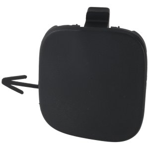 Front Bumper Tow Hook Cover for 2021-2023 Nissan Rogue, Primed (Ready to Paint), Replacement