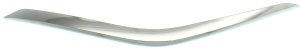 Front Bumper Molding, Lower Finisher for Nissan Murano 2015-2018, Right (Passenger) Side, Chrome, Replacement