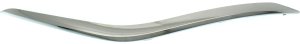 Front Bumper Molding Lower Finisher, Chrome for Nissan Murano 2015-2018, Left (Driver), Replacement