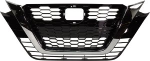 Gloss Black Grille for 2019-2022 Nissan Altima S, SL, SV Models, Replacement