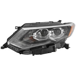 Headlight Assembly for Nissan Rogue 2019-2020, Left (Driver), LED, Replacement