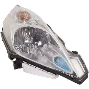 Headlight Assembly for Nissan Leaf, Halogen, Right (Passenger) Side, Suitable for 2015-2017 Models, Replacement
