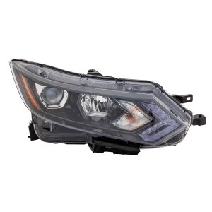 Headlight Assembly for Nissan Rogue Sport 2020-2022, Right (Passenger) Side, Halogen, Replacement