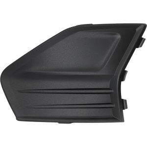 Fog Light Cover for Ford Fusion 2019-2020, Left (Driver), Textured Black, fits S/SE/SE Hybrid Models, Replacement