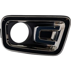 Front Fog Light Molding for Nissan Titan 2017-2019, Titan XD 2016-2019 Right (Passenger), Platinum Reserve Model, w/o Two Tone Paint, w/o Special Edition Package, Crew Cab, Replacement