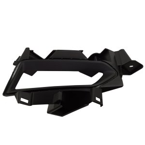 Front Fog Light Molding for Nissan Versa 2020-2021, Right (Passenger), Textured Black, Replacement
