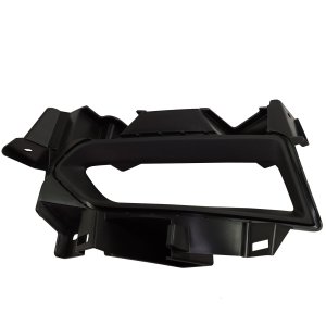 Textured Black Front Fog Light Molding for Nissan Versa 2020-2021, Left (Driver) Side, Replacement