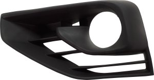 Front Fog Light Molding for Nissan Pathfinder 2017-2020, Left (Driver) Side, Black, Replacement