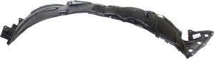 Front Fender Liner Right (Passenger) for Nissan Pathfinder/QX60 2015-2020, Polyethylene Terephthalate, Vacuum Form, Excludes 2015 Hybrid Models, Replacement