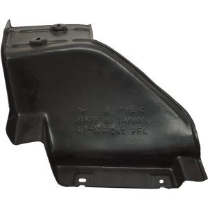 Front Fender Liner, Left (Driver) Section for 2016-2021 Nissan Titan XD, Replacement