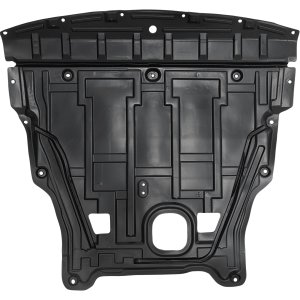 Engine Splash Shield for Nissan Rogue Sport 2017-2021, Front Position, Textured Black Finish, Replacement