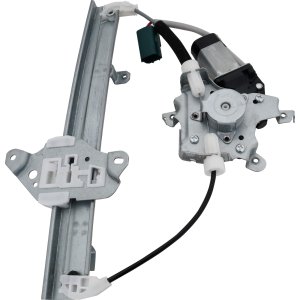 Power Rear Window Regulator with Motor for Nissan Altima Sedan 2007-2012, Maxima 2009-2014, Right (Passenger), Replacement