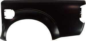 Rear Quarter Outer Panel for Nissan Frontier 2005-2021, Left (Driver) Side, Primed (Ready to Paint), Crew Cab, 5ft Bed 2007-2021, Replacement