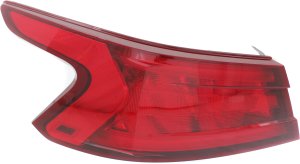 2016 - 2018 Nissan Maxima Tail Light Rear Lamp - Left (Driver)