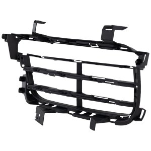 Front Bumper Grille for Porsche Cayenne 2019-2022, Left (Driver), Textured Black, without Sport Design Package, Base/S Models, Replacement