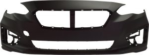 2017 - 2019 Subaru Impreza Front Bumper Cover