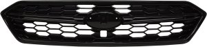 Grille for Subaru WRX 2018-2021, Base/Limited/Premium Models, Painted Dark Grey, Replacement